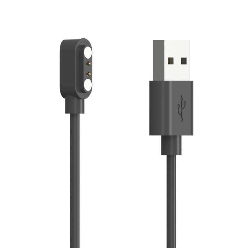 IOR Cáp Sạc USB Mạnh Dây Sạc Dây Màu Đen Cho Đồng Hồ Thông Minh COLMI P71 Sạc