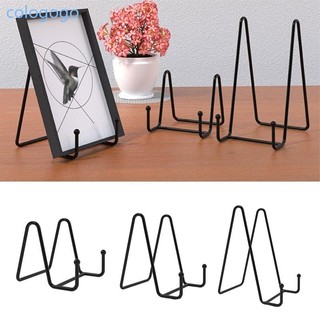 Plate Stands for Display Iron Easel Display Stand Holder Metal Frame for Picture