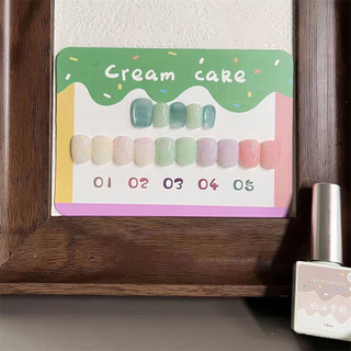 Xeijayi Ice Cream Series Nail Polish Gel Chất liệu kem bán trong suốt Keo dán quang trị liệu móng tay nghệ thuật làm móng tay cho tiệm làm móng tay 10ml