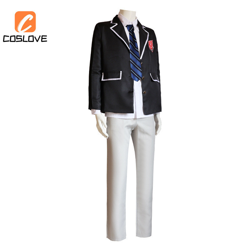 Anime Ngày Một Sống Itsuka Shido Cosplay Quần Áo Trọn Bộ Trang Phục Sinh Phong Cách Đồng Phục Hóa Trang