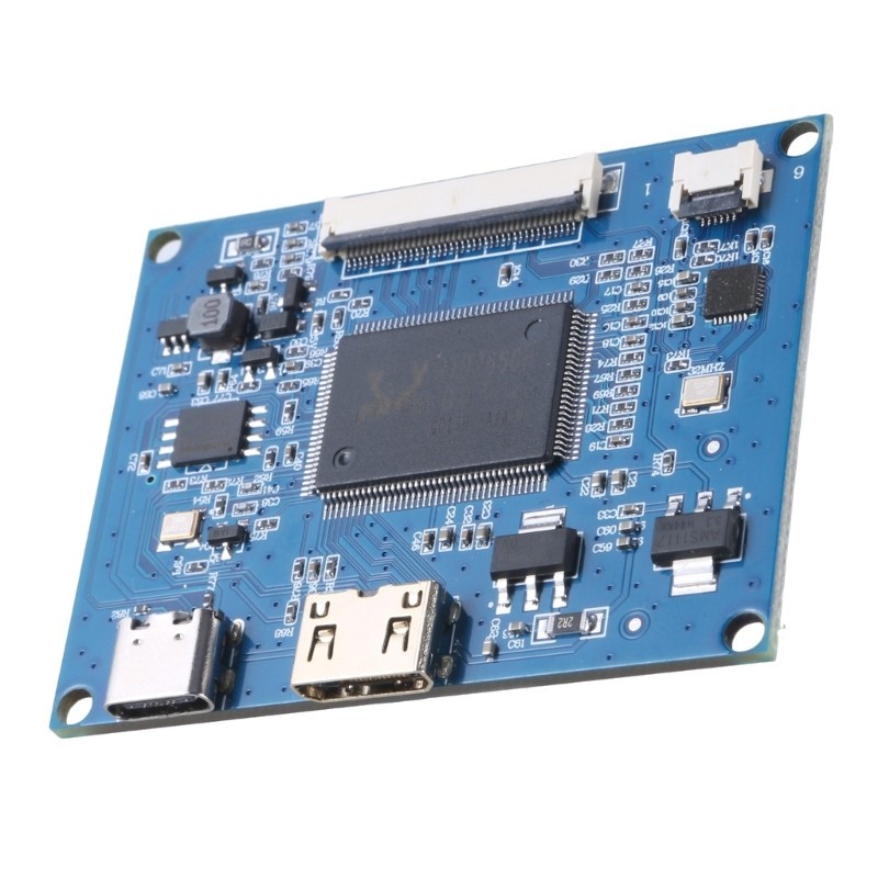 [3C] Bảng điều khiển bảng điều khiển màn hình LCD 40Pin Bảng điều khiển màn hình LCD Hỗ trợ GT911 913 928 9110 Chip 1024X600 1-Channel