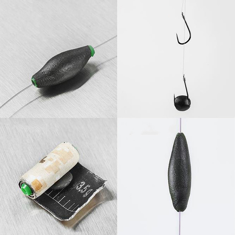 Tmoy Vonfram Putty Mềm Chìm Trọng Lượng Cá Chép Thiết Bị Đầu Cuối Chì Câu Cá Chép Mồi Dụng Cụ TCS