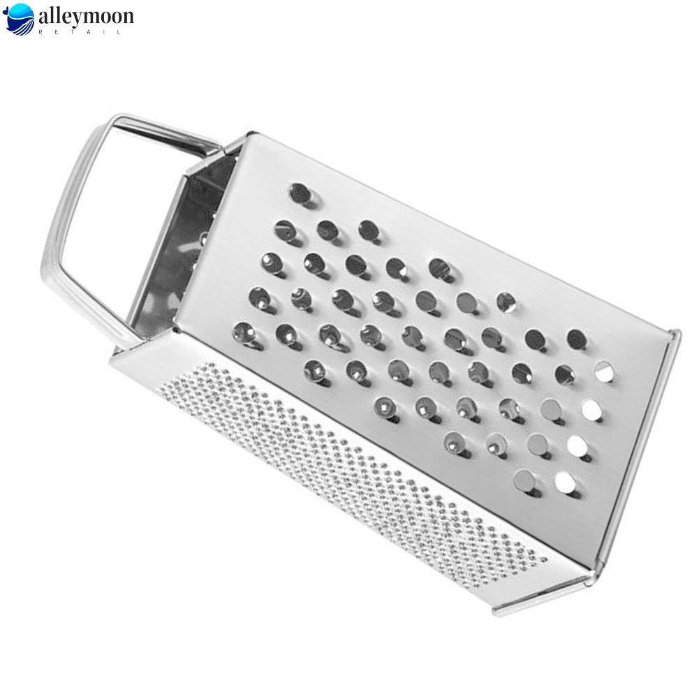 【FEELING 】9’’ Cheese Grater Box Sided Cheese Shredder Stainless Steel Kitchen Tool