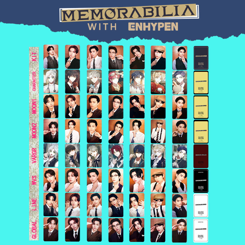 1-10 Chiếc EN ID Ảnh Dicon Photocards MEMORABILIA KÍCH THƯỚC NHẠC FOREST Lomo Cards HEESEUNG JAKE JAY JUNGWON NI-KI SUNGHOO ảnh Bưu thiếp YM