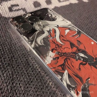 Ốp điện thoại không gian thuốc diệt khuẩn Inuyasha Thích hợp cho IPhone 7 8 PLUS SE X XS XR XSMAX 11 12 PRO 13 14 15 ProMaxx 14 15 PLUS QYJS Vỏ mềm chống sốc trong suốt Vỏ bảo vệ TPU silicon MFBE