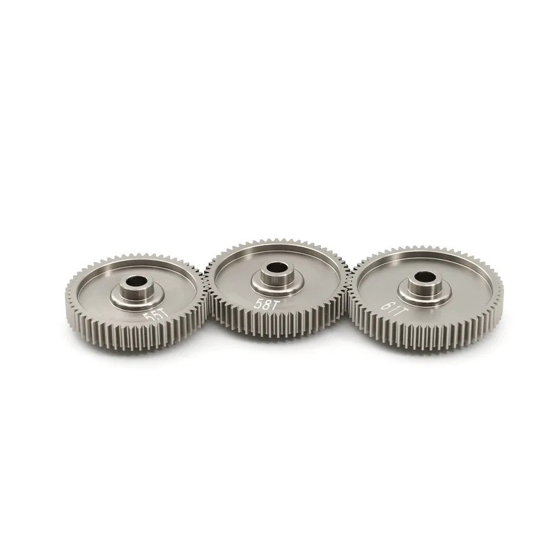 55T 58T 61T Tốc Độ Cao Spur Gear 51004 53665 Cho TAMIYA TT01 TT-01 1 / 10 RC Xe Nâng Cấp Phần Phụ Kiện