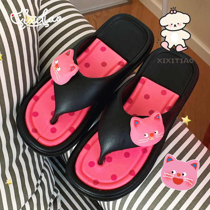 Dép Xixitiao Dễ Thương Ngoài Trời Mặc Đế Mềm Mùa Hè Phong Cách Mới Bé Gái