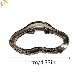 [Gou] 1 Chiếc Đám Mây Thanh Lịch Rỗng Vuốt Tóc Kẹp Nữ Bé Gái Thạch Acrylic Kẹp Tóc Nhựa Kẹp Tóc Barrettes Phụ Kiện Tóc VN
