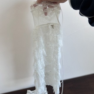 Tất Fairycore Nữ với Ren và Ruffles, phù hợp cho các bữa tiệc và thời trang casual