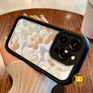 Ốp Điện Thoại Mờ Tranh Sơn Dầu Cho Xiaomi 15 Pro 14 Ultra 14T 13 13T 12 12T 12X 12S 11T Mi 11 11i 10 10s 9 8 9T Pro Lite Vỏ Hoa Tươi Hoạt Hình Mặt Sau Mềm