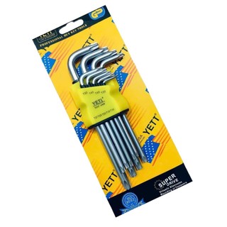 Combo 2 bộ lục giác ngắn Bi và Bông chất thép Cr-v có độ cứng cao