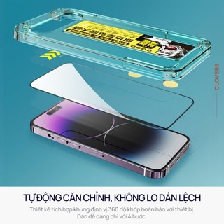 Kính Cường Lực Chống Nhìn Trộm cho iPhone 17 Pro Max Wekome KinKong Kèm Khung Dán