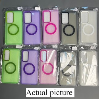 Ốp Điện Thoại Kẹo Magentic Dày Cho Samsung S26 S25 S24 S23 Ultra Plus A57 A56 A37 A36 A55 A35 A07 A16 A15 A05S A06 Frost Candy Magentic Vỏ Điện Thoại Mềm