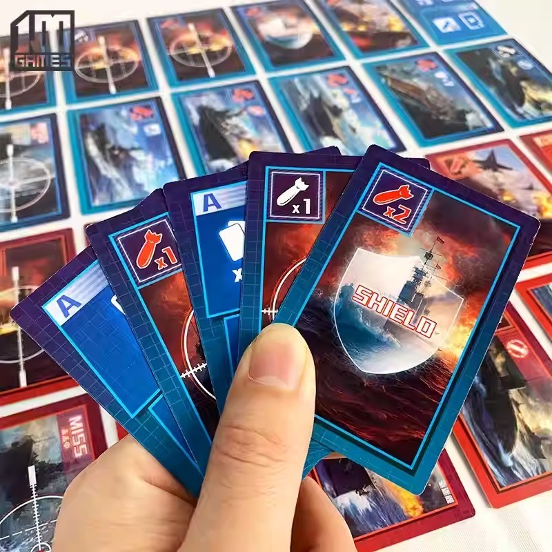 Boardgame Naval Battle Game bắn tàu Trò chơi 2 người Tigar