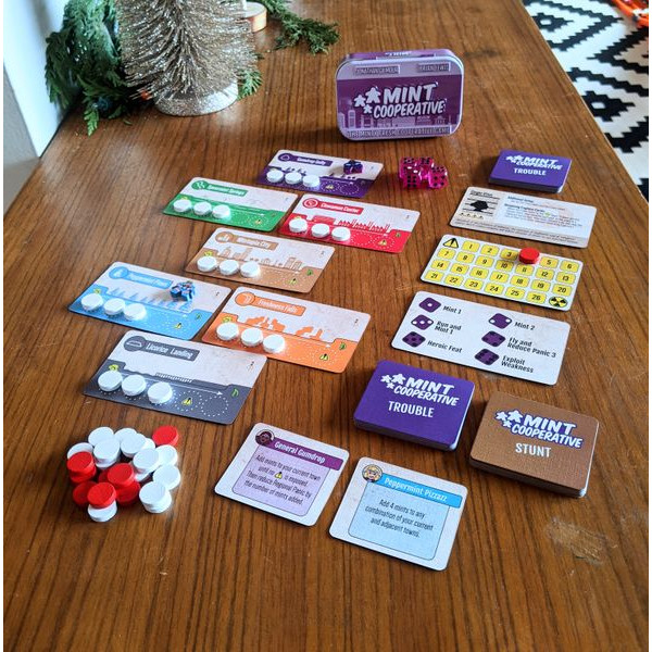 Boardgame Mint Trò chơi mini Delivery Coop Work Tigar