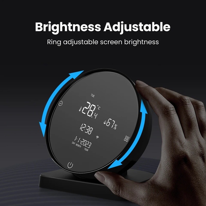 Tuya WiFi Smart IR Điều khiển từ xa với độ ẩm nhiệt độ, hồng ngoại đa năng thông minh hoạt động cho Alexa Google Home