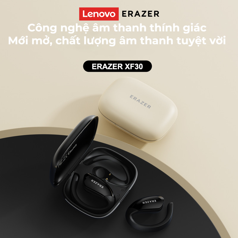Lenovo ERAZER XF30 OWS Tai nghe nhạc Hifi  Bluetooth 5.4 Kết nối không dây Trường âm thanh nổi 3D Tai nghe thể thao chống nước IPX5 | BigBuy360 - bigbuy360.vn