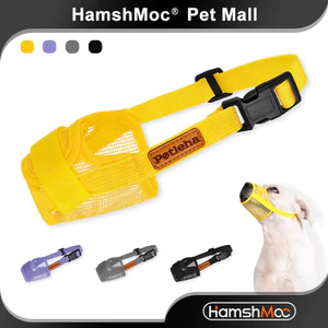 Hamshmoc Nhẹ Chó Mõm Có Thể Điều Chỉnh Mặt nạ Thú Cưng Thoáng Khí Chống Cắn Cho Chó Nhỏ Vừa Lớn Phụ Kiện Ngoài Trời