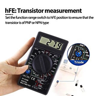 Đồng Hồ Đo Điện Tử Vạn Năng DT830B, Đo Điện Áp, Ampe, Kỹ Thuật Số, Tiện Dụng, Giá Tốt trên Shopee