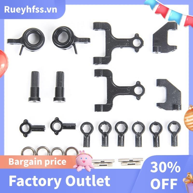 Kim Loại Trên Và Dưới Tay Xoay Tay Lái Cốc Lục Giác Adapter Bộ Cho WPL D12 D42 1 / 10 RC Xe Nâng Cấp Phần Phụ Kiện Dự Phòng