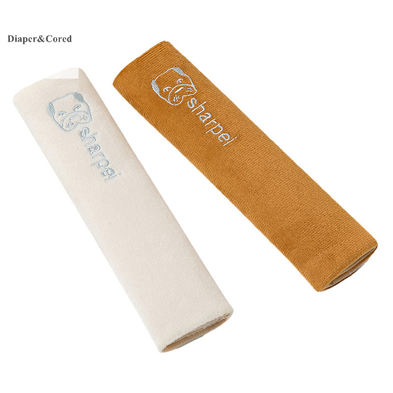 Diaper & CORED Đa Năng Ô Tô Đai An Toàn Bao Có Thể Điều Chỉnh Dây An Toàn Bao Da Dây Đeo Vai Xe Bảo Vệ Miếng Lót Phụ Kiện Ô Tô YTH