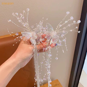 Siyuyan 1 Hàn Quốc Đơn Giản Trang Sức Phụ Kiện Hạt sel Kẹp Tóc Cho Nữ Bé Gái Màu Bạc Kẹp Tóc Bên VN