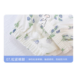 (6m-15Y) Phiên Bản Hàn Quốc Sản Phẩm Mới Gạc Mềm Thoáng Mát Bộ Đồ Ngủ Trẻ Em Nửa Tay Bé Trai Bé Gái Hoạt Hình Cardigan Homewear Suit Cổ Chữ V