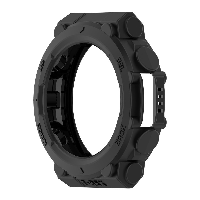Amazfit T-Rex2 Vỏ đồng hồ silicon mềm TPU rỗng sang trọng cho Amazfit T-Rex 2 Chống sốc Chống vân tay Đồng hồ thông minh Vỏ khung bảo vệ màn hình