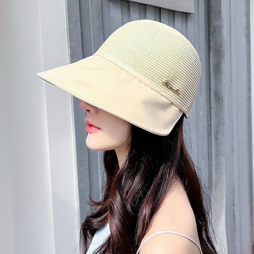 Mũ xô Hobbyin chống nắng và tia UV, gấp gọn tiện lợi, thoáng mát mùa hè dành cho nữ