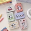 Hộp thiếc YUUKII, Hộp lưu trữ hình chữ nhật hoạt hình, Họa tiết chó con Mini Kim loại Kẹo Thuốc thiếc Hộp đựng trang sức