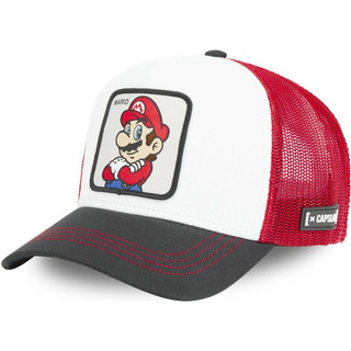 Mũ bóng chày Super Mario hoạt hình mũ chống nắng chất lượng cao hoạt hình mũ bóng chày bé trai và bé gái