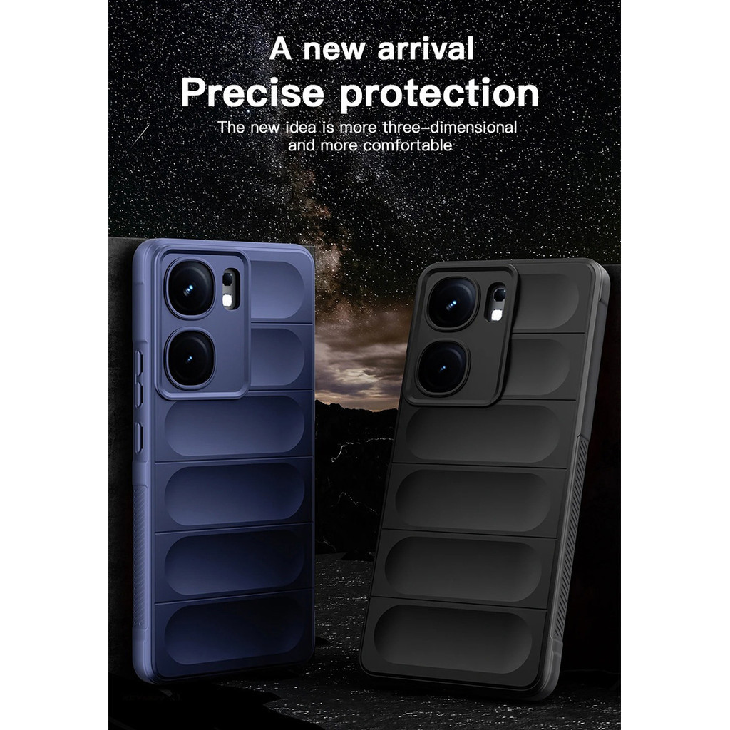 Dành cho Vivo iQOO Neo9 Neo 9s Pro + Ốp lưng TPU chống sốc sang trọng thân thiện với da