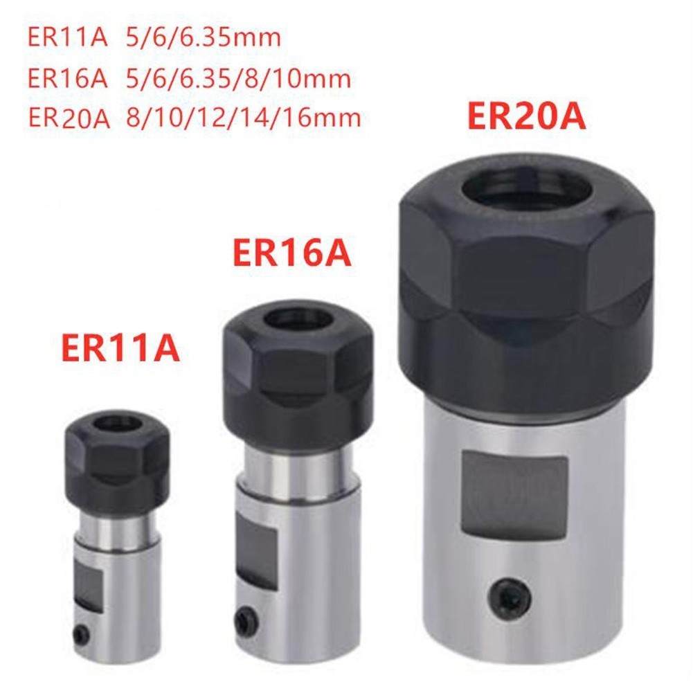 [Welv] Động Cơ Trục Collet Chuck ER11 ER16 ER20 A 5-16mm Thanh Nối Dài ...