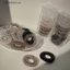 Thi 9 Cái / bộ Dây Buộc Tóc Nhiều Màu Sắc Co Giãn Nhựa Tóc Dây Cao Su Dây Điện Thoại Scrunchies Phụ Kiện Tóc Mũ Đội Đầu VN