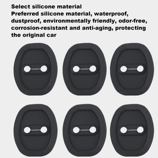 Miếng đệm đệm khóa cửa ô tô bằng silicon 100% - Chất liệu chính hãng, Hấp thụ sốc cao cấp