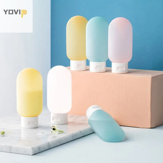 Yovip 1 / 3 Chiếc Lô Du Lịch Có Thể Đổ Lại Bộ Chai Lotion Dầu Gội Tắm Ống Gel Rỗng Mỹ Phẩm Chất Lỏng Hộp Đựng Di Động Dụng Cụ Đổ Lại VN