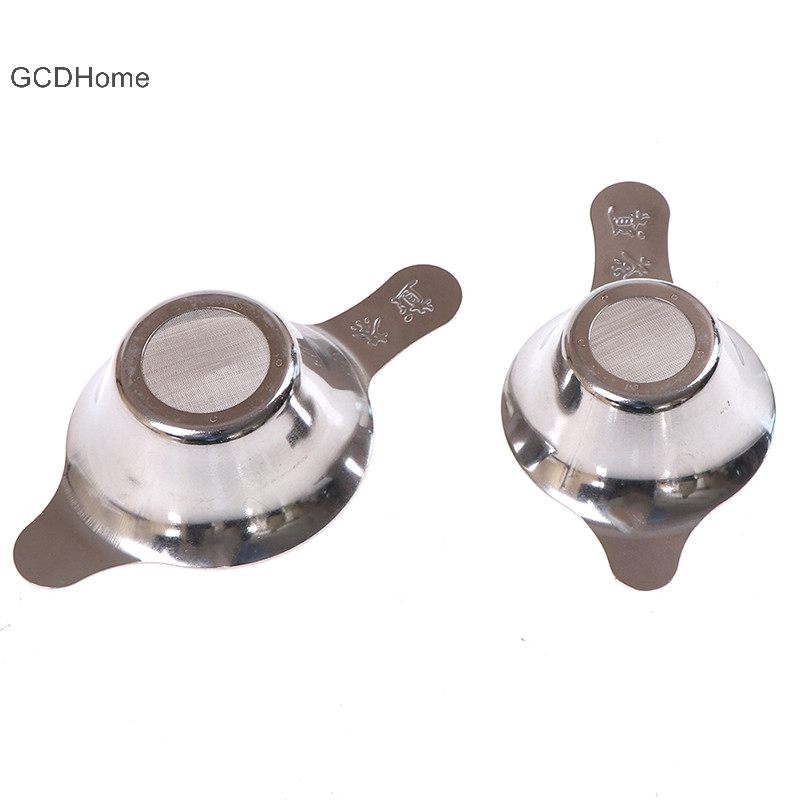 Bộ lọc trà bằng thép không gỉ Gcdhome Lưới mịn Lá trà Bộ lọc trà Phụ kiện HOT