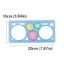TUYỆT VỜI 1 Thước Đo, Dụng Cụ Soạn Thảo Máy Đo Spirograph Quá, Hoạt Hình Cao Cấp Đa Năng Hình Học Thước Đồ Dùng Học Tập Sinh