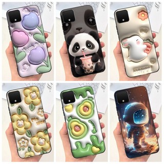 Dành Cho Google Pixel 4 XL Ốp Lưng G020P G020 Vỏ Silicon Mềm Chống Sốc Hoa Hoạt Hình Dễ Thương Cho Google Pixel XL4