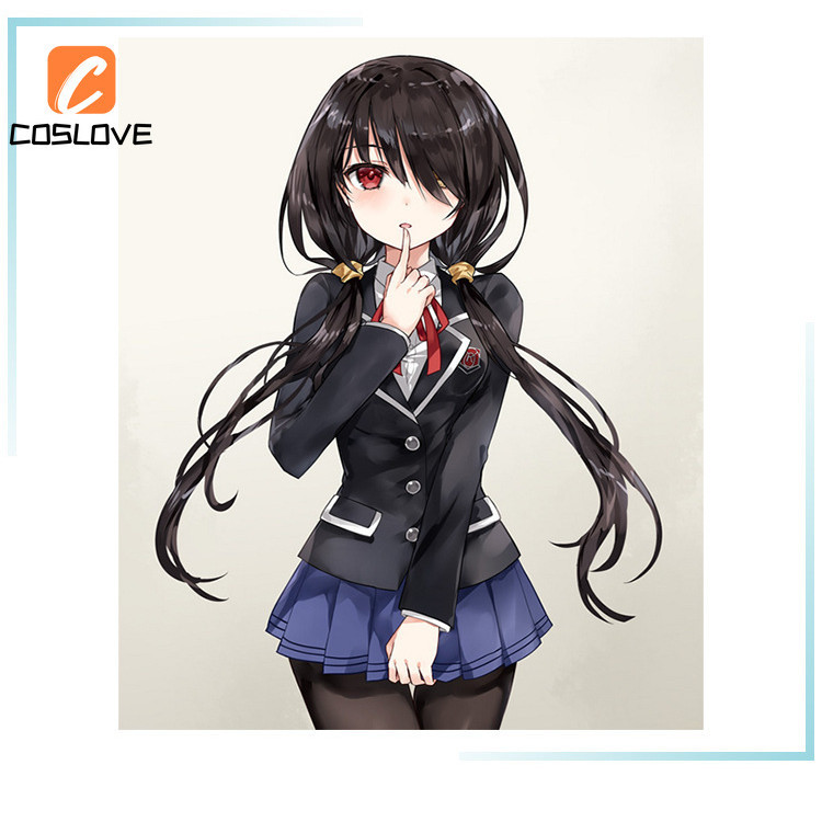 Anime Ngày Một Sống Itsuka Shido Cosplay Quần Áo Trọn Bộ Trang Phục Sinh Phong Cách Đồng Phục Hóa Trang