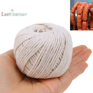 [Lostcorner] 1Roll 229 feet Dây buộc thịt bò bằng vải Cotton dành cho đồ ăn Thổ Nhĩ Kỳ Dây buộc thịt nướng [Mới]