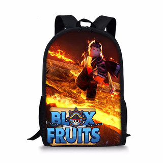 2024 Dung Tích Lớn ROBLOX Blox Fruits 17 Inch In Ba Lô Cho Trẻ Em Đi Học