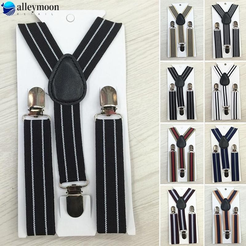 Dây đai quần chữ Y chất liệu co giãn thời trang vintage cho bé