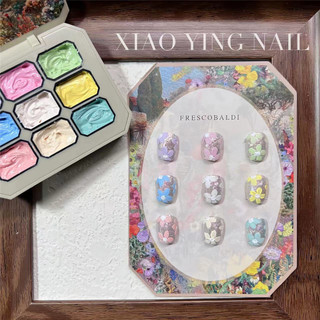 Xeijayi 9 Lưới Gel Sơn Ba Chiều Khắc Quang Trị Liệu Keo Nghệ Thuật Cho Tiệm Nail