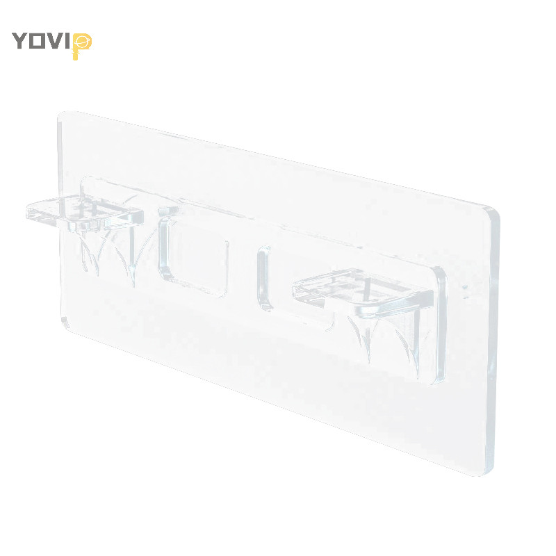 Yovip 2 Chiếc Kệ Dính Hỗ Trợ Chốt Cho Nhà Bếp Phòng Ngủ Tủ Quần Áo Kệ Hỗ Trợ Kẹp Treo Tường Miếng Dán Giá Đỡ VN