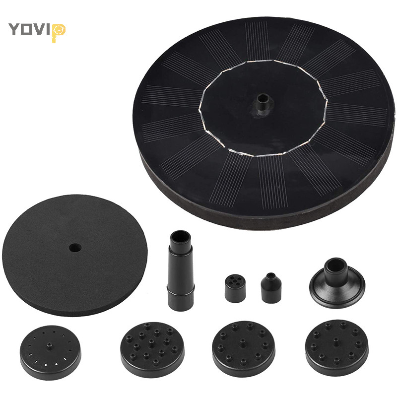 Yovip Floag Máy bơm chạy bằng năng lượng mặt trời Tấm nước tắm Bể bơi sân vườn Tưới nước VN