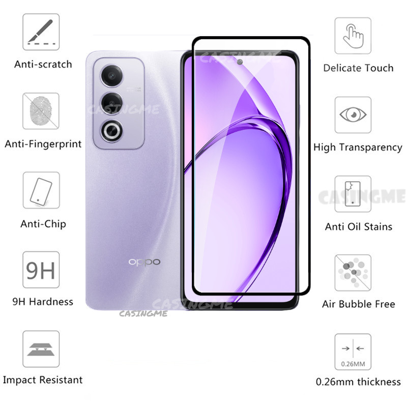 Oppo A3 Pro 5G A3x 2024 Tấm Bảo Vệ Màn Hình Trong Suốt Full Cover Film Cho Oppo A3 Pro A3Pro 3A OppoA3Pro 5G 4G 2024 Kính Cường Lực Ống Kính Máy Ảnh