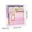 GETVOW Nhãn dán cảnh thu nhỏ, Xếp chồng trực quan DIY Nhãn dán xếp chồng trực quan, Nhãn dán phong cảnh hoạt hình PET Sách quà tặng trẻ em
