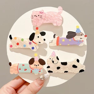 Thời Trang Hàn Quốc Đẹp Hoạt Hình Dễ Thương Bé Gái Kẹp Tóc Nổ Bên Kẹp Tóc Phụ Kiện Tóc