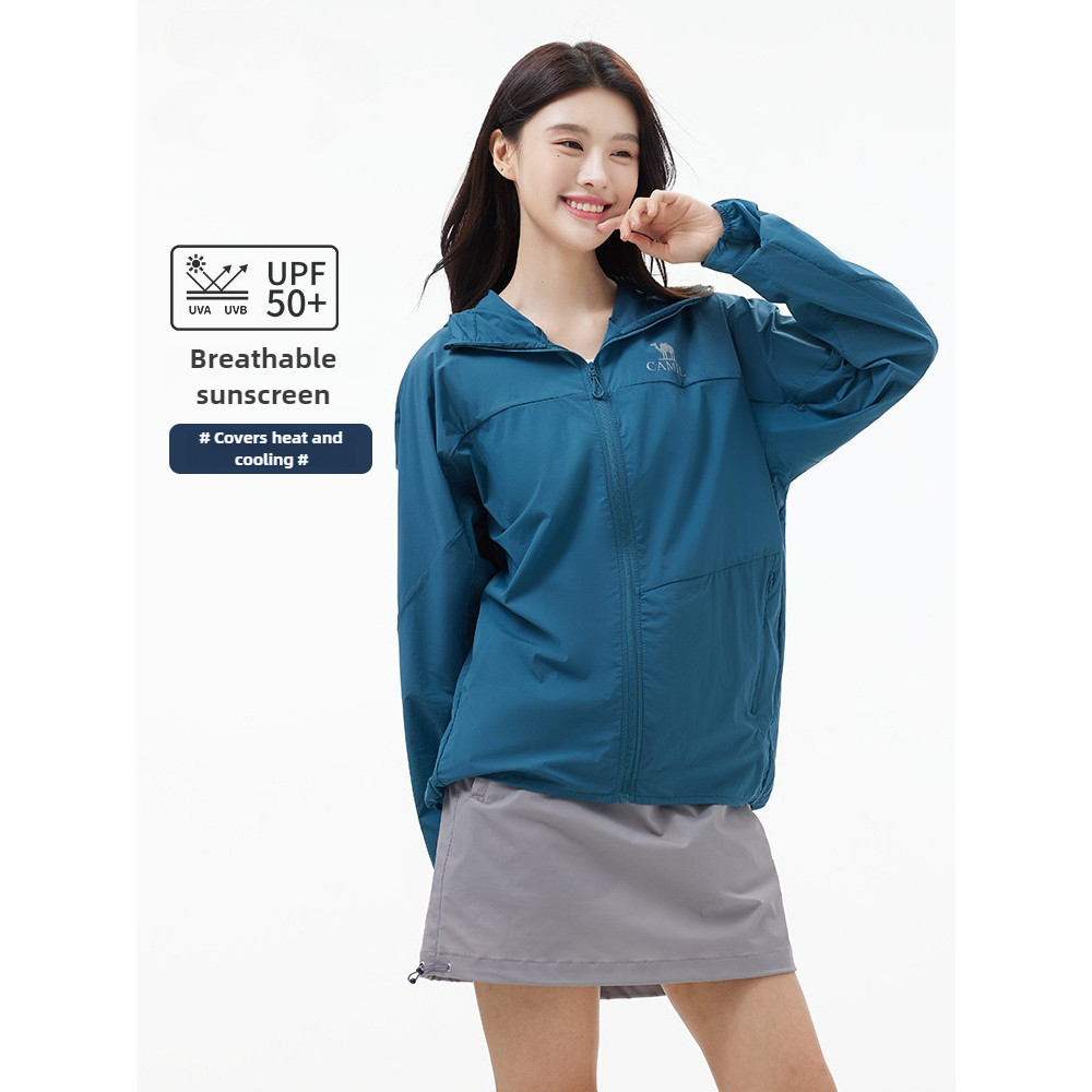 Ảnh Camel CROWN Unisex Chống Nắng Quần Áo Nhẹ Và Mỏng Chống Nước Thoáng Khí Thoáng Khí Mát Kháng Khuẩn Áo Khoác 2
